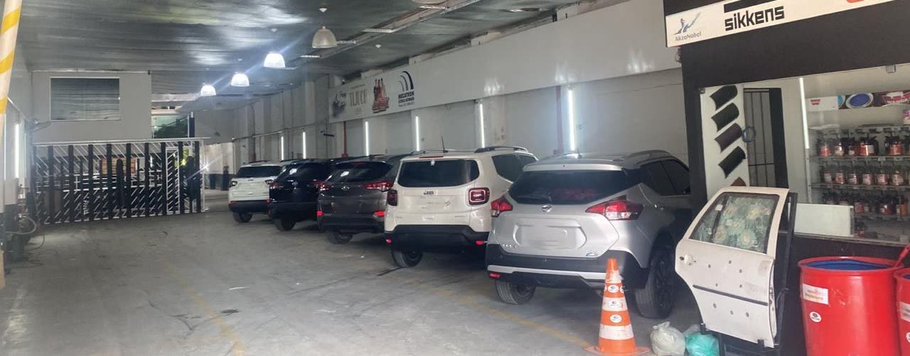 Veículos em atendimento